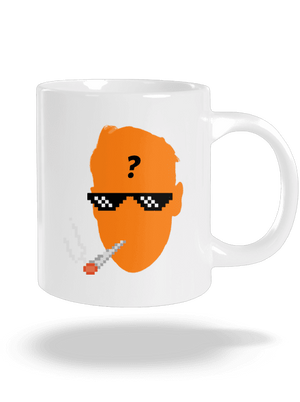 Thug life velký hrnek White