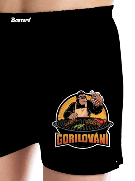 Gorilování pánské trenky Black