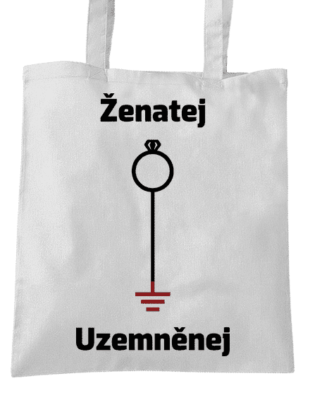 Ženatej a uzemněnej taška White