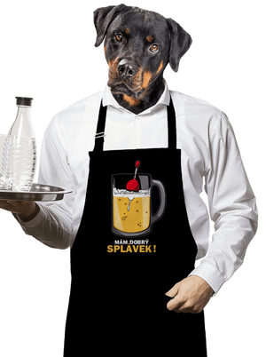 Splávek zástěra Black