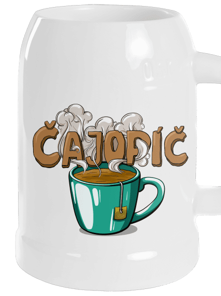 Čajopíč půllitr White