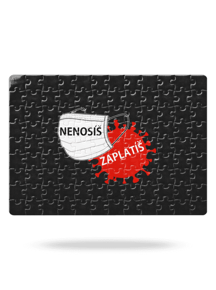 Nenosíš zaplatíš puzzle White