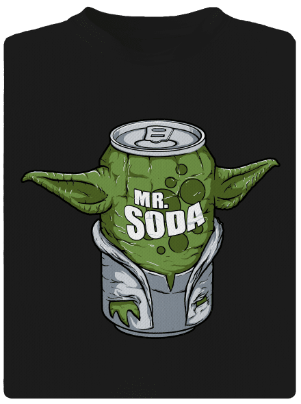 Mr. Soda dětské sportovní tričko Black