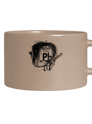 Heavy Metal hrnek makronka Brown Macaron