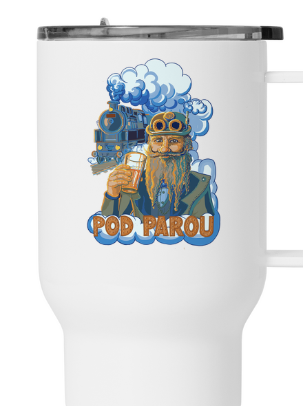 Pod parou termohrnek White