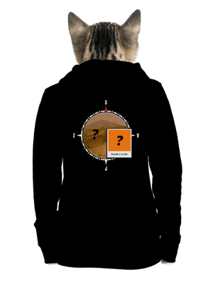 Zdoláno dámská mikina na zip Black