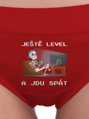 Ještě level dámské kalhotky Red Mal