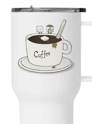 Kdo zabil cukřík? termohrnek White