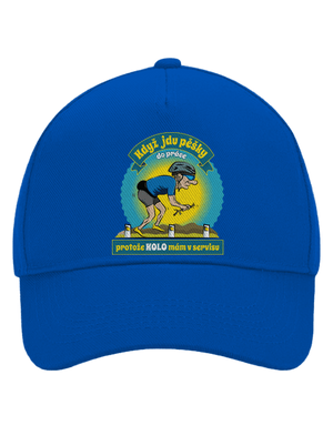 Závislost na kole kšiltovka baseballka Bright Royal