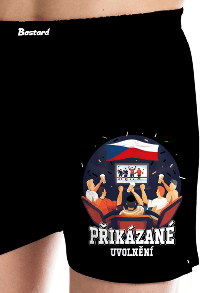 Přikázané uvolnění pánské trenky Black
