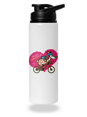 Kolouch na kole lahev na vodu White