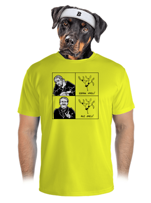 Cimrman: Copak jmelí pánské sportovní tričko Neon Yellow