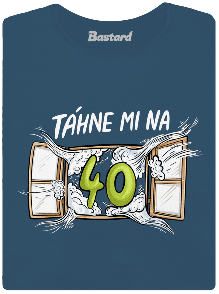 Táhne mi na dámské tričko premium Petrol Blue