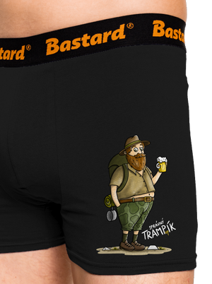 Trampík boxerky Black
