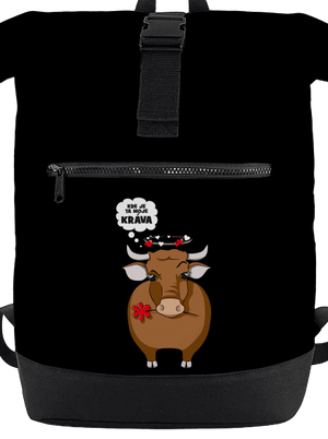 Kráva a bejk batoh Black