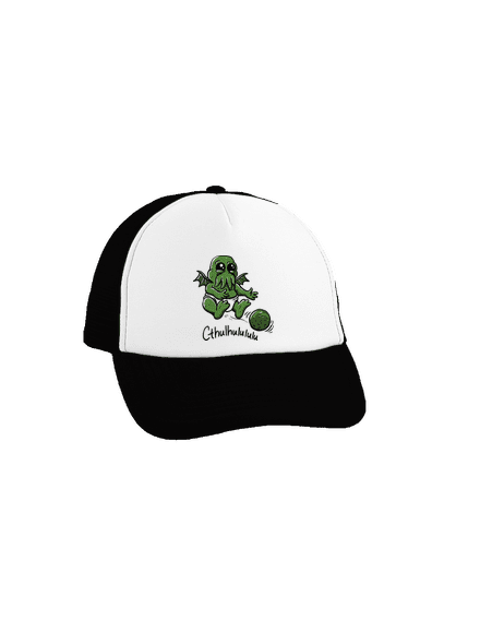 Cthulhululu kšiltovka truckerka Black cap