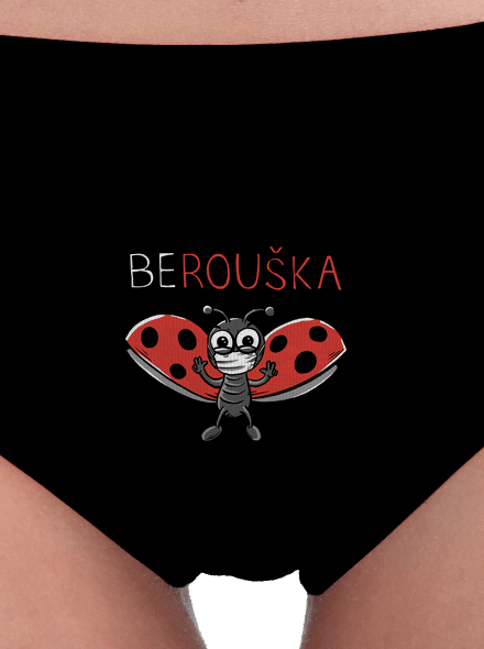 Berouška dámské kalhotky Black