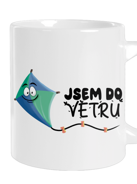 Do větru velký hrnek White