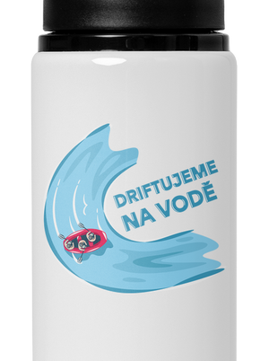 Driftujeme na vodě lahev na vodu White