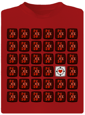 Pexeso pánské sportovní tričko Red Mal