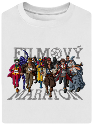 Filmový maraton unisex tričko oversized White