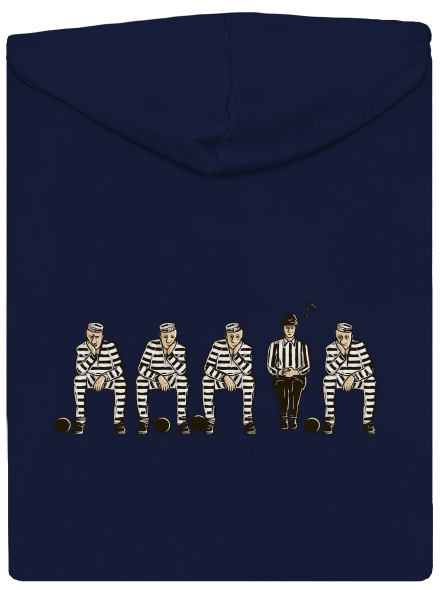 Nevinen pánská mikina na zip Navy