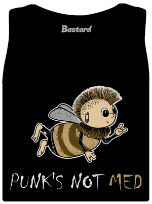 Punks Not Med dámské tílko klasické Black