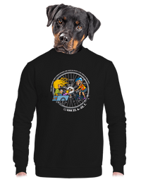 unisex mikina bez kapuce