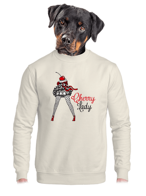 unisex mikina bez kapuce