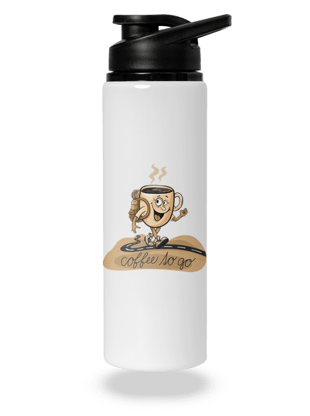 Coffee to go lahev na vodu White
