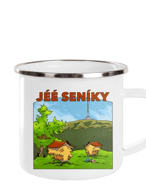 Jeseníky plecháček White