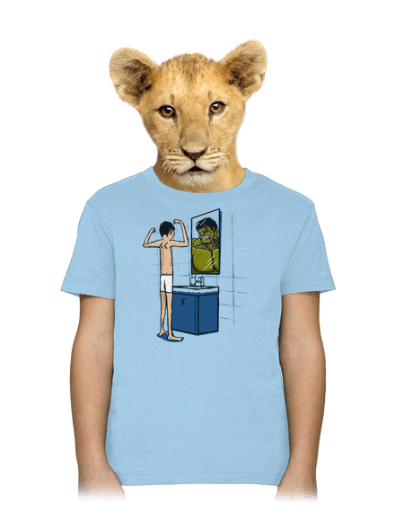 Hulk dětské tričko Sky Blue