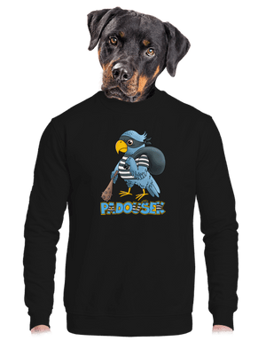 unisex mikina bez kapuce