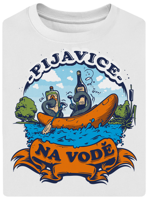 Pijavice na vodě unisex tričko oversized White