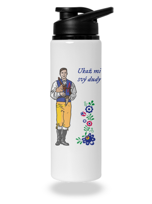 Dudák lahev na vodu White