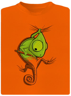 Zmizík dětské sportovní tričko Neon Orange