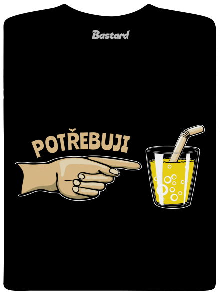 Rodinné potřeby dětské tričko Black