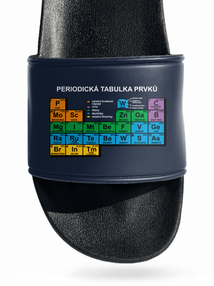 Periodická tabulka pantofle Navy