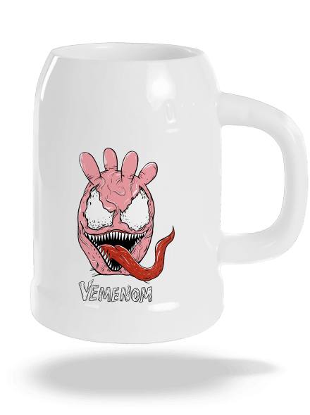 Vemenom půllitr White