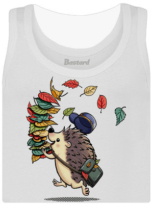 Listonoš dámské tílko klasické White