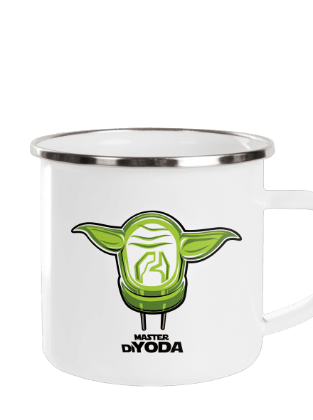 Mistr DiYoda plecháček White