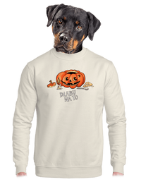 unisex mikina bez kapuce