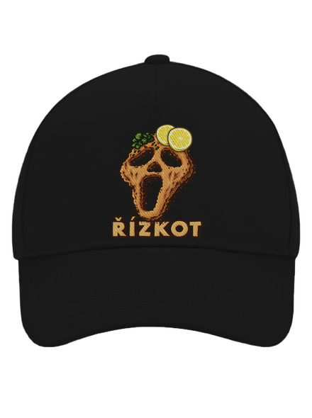 Řízkot kšiltovka baseballka Black