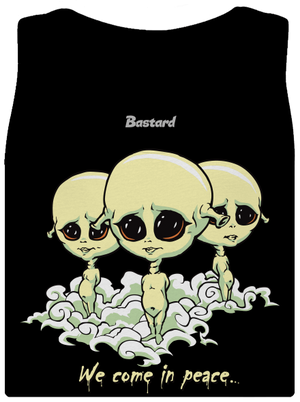 Návštěvníci dámské tílko klasické Black