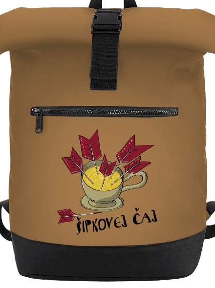 Šipkovej čaj batoh Caramel