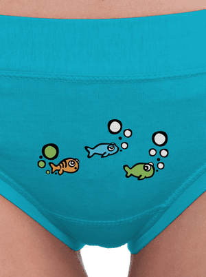 Nehoda dámské kalhotky Turquoise