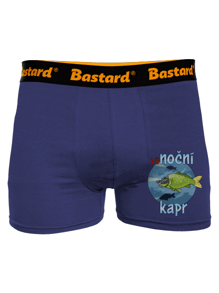 Vánoční kapr boxerky Blue Navy