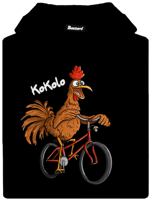 Kokolo pánská mikina klokanka Black