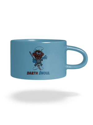 Darth Šmoul hrnek makronka Blue Macaron