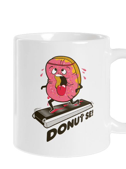 Donuť se klasický hrnek White